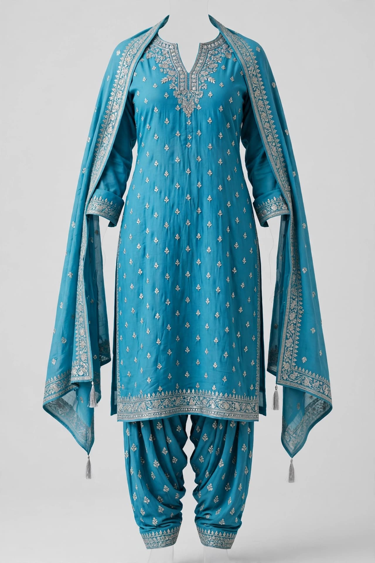 Elegant Mango Motif Salwar Suit