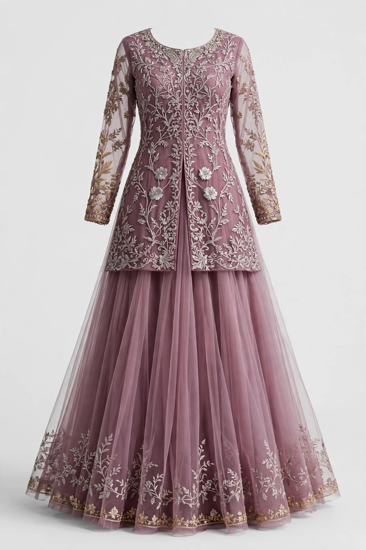 Serene Gota Glow Sangeet Outfit